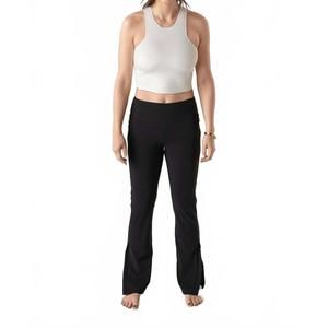 NEW FOREPLAY GOLF slim flare golf pants in black